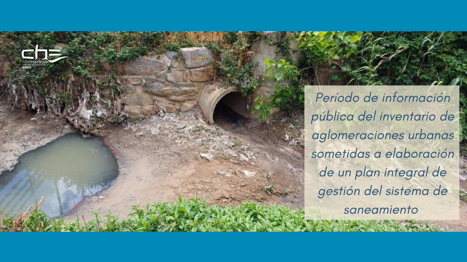 Inventario de aglomeraciones urbanas sometidas a elaboración de un plan integral de gestión del sistema de saneamiento